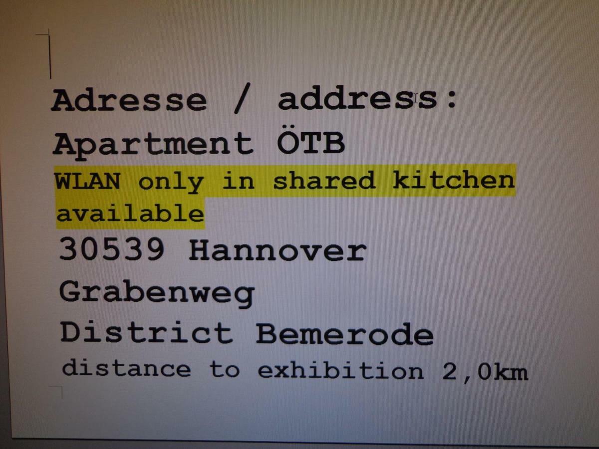 Apartments Naehe Messe - Room Agency Hannover Eksteriør bilde